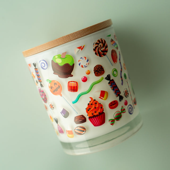 HALLOWEEN CANDY CANDLE