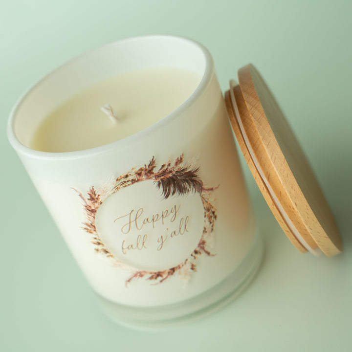 HAPPY FALL Y'ALL CANDLE