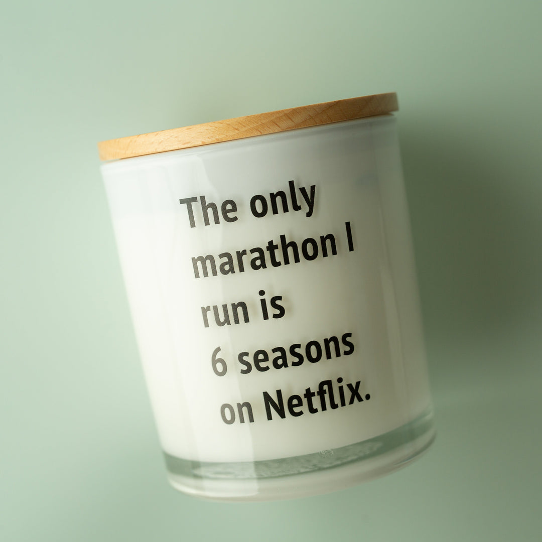 NETFLIX MARATHON CANDLE
