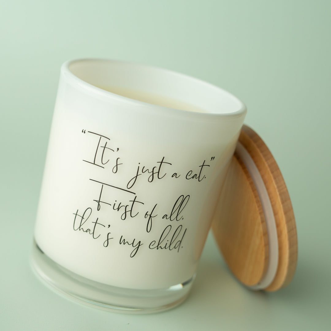 IT'S JUST A CAT CANDLE