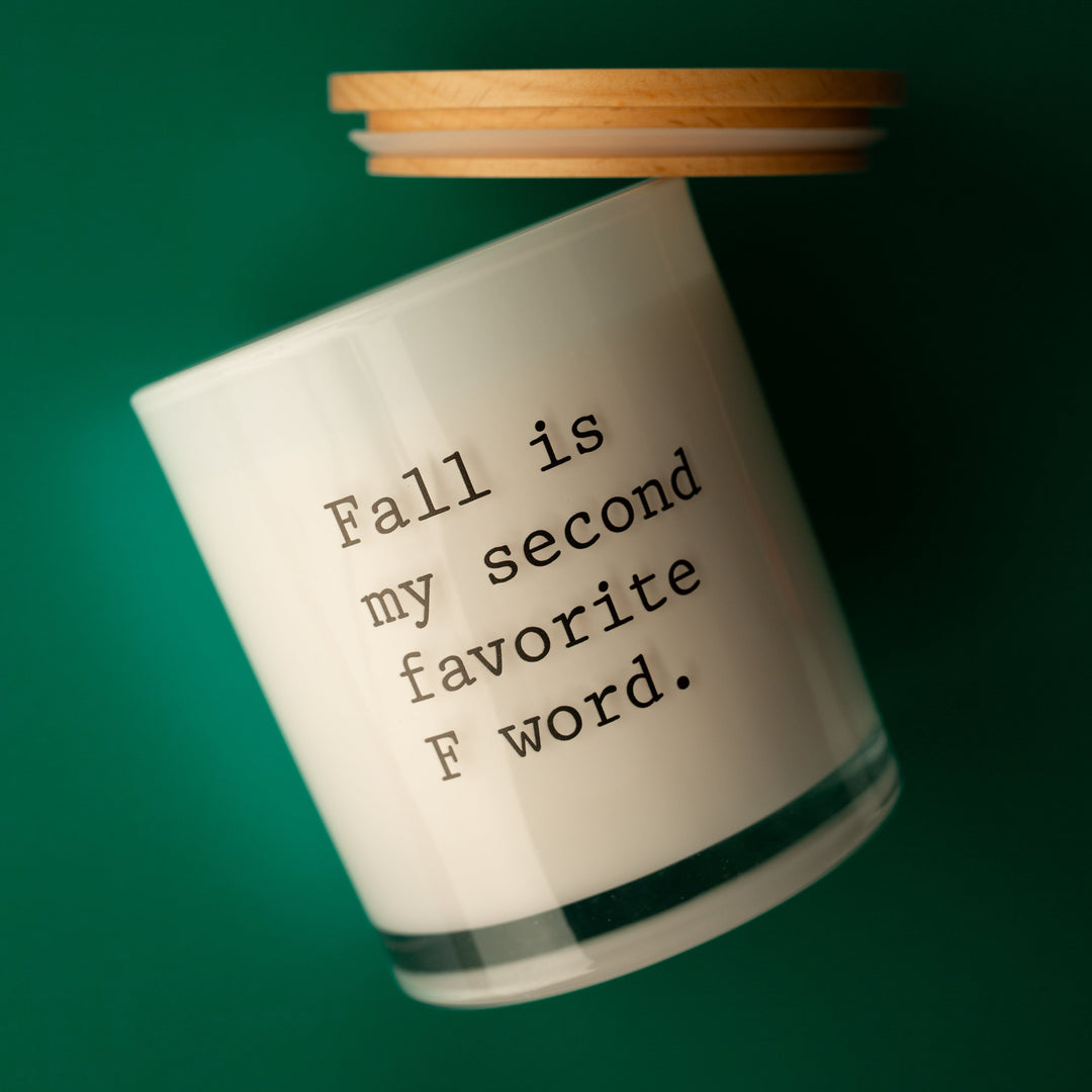 SECOND FAVORITE F WORD CANDLE