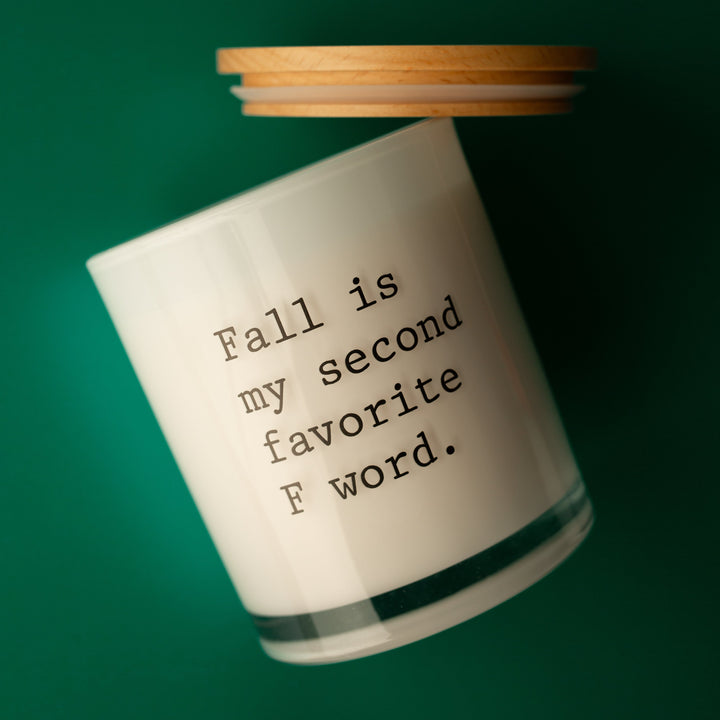 SECOND FAVORITE F WORD CANDLE
