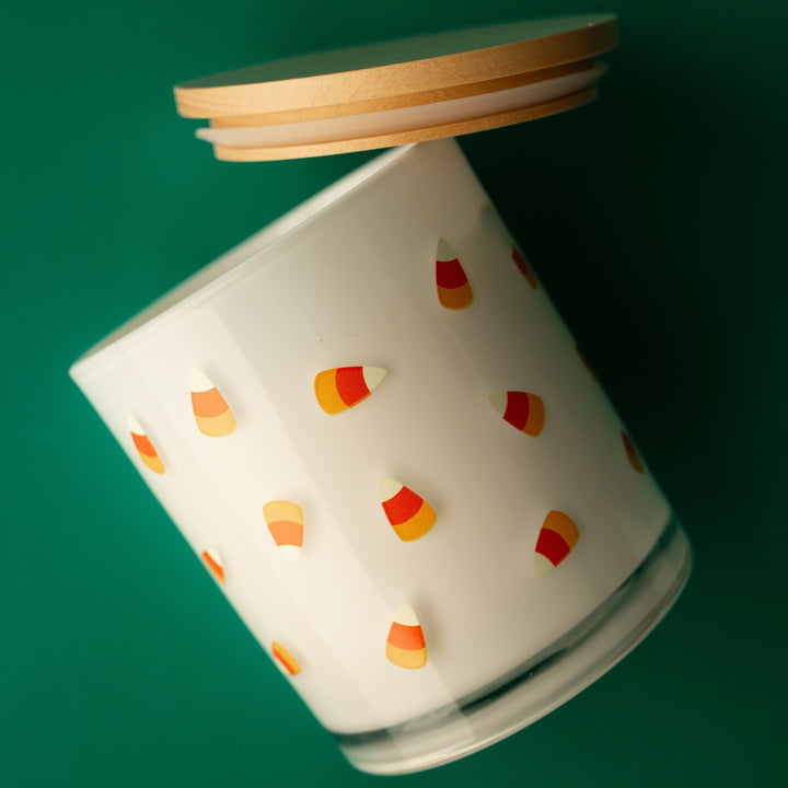 CANDY CORN CANDLE
