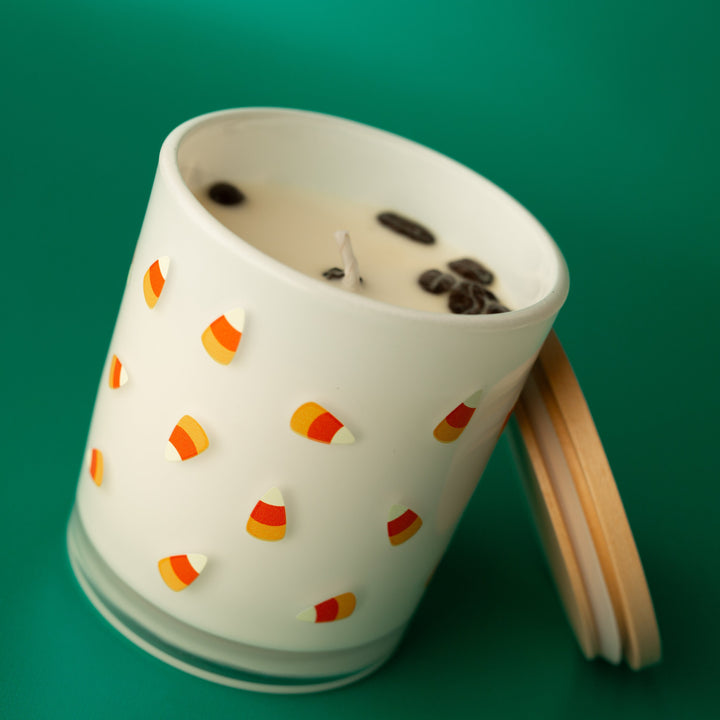 CANDY CORN CANDLE