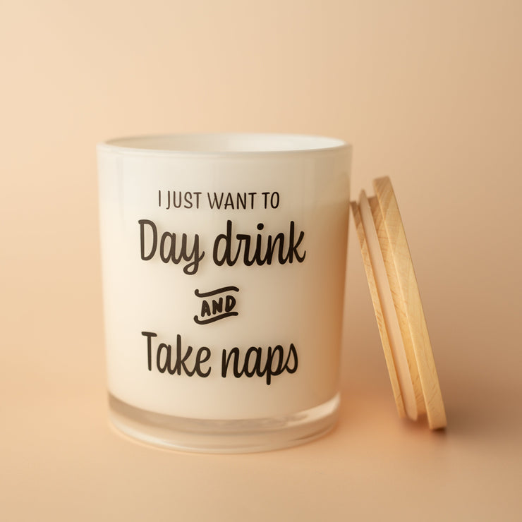 DAY DRINK AND NAP CANDLE