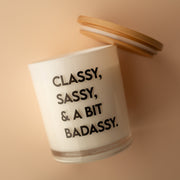 CLASS SASSY CANDLE