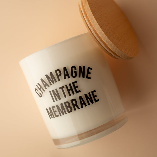 CHAMPAGNE IN THE MEMBRANE CANDLE