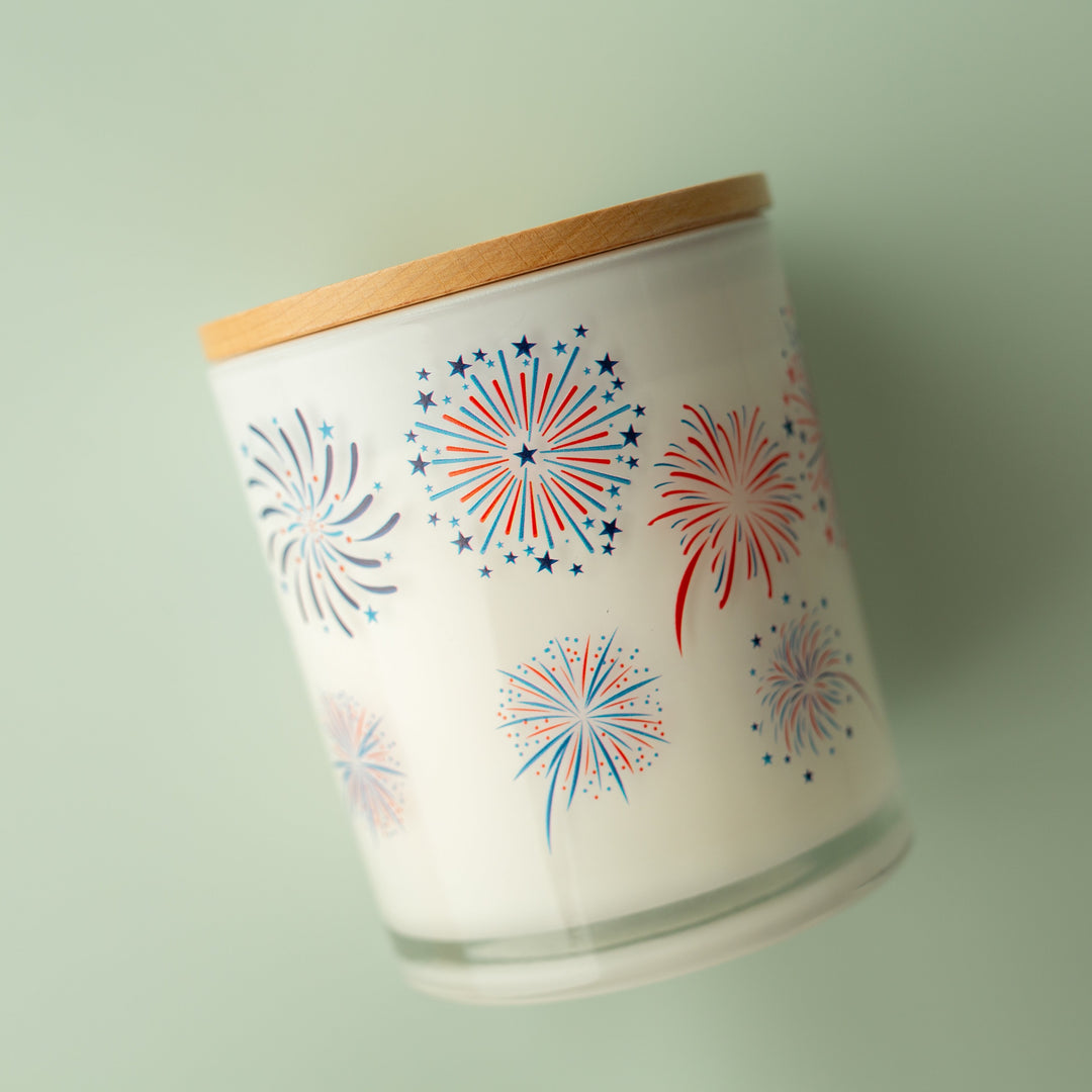 FIREWORKS CANDLE
