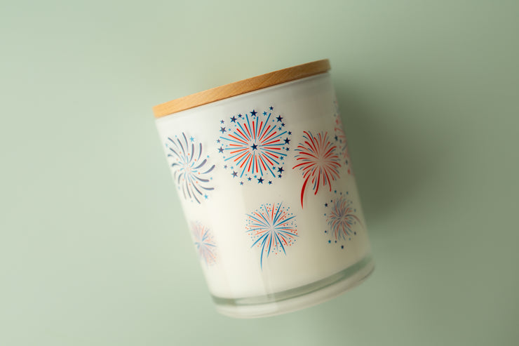 FIREWORKS CANDLE