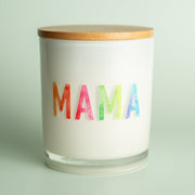 TIE DYE MAMA CANDLE
