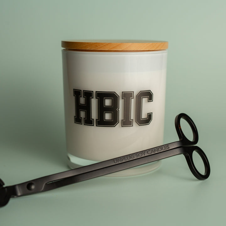 head bitch in charge candle