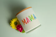 TIE DYE MAMA CANDLE