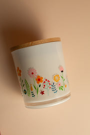 SPRING FLOWERS CANDLE