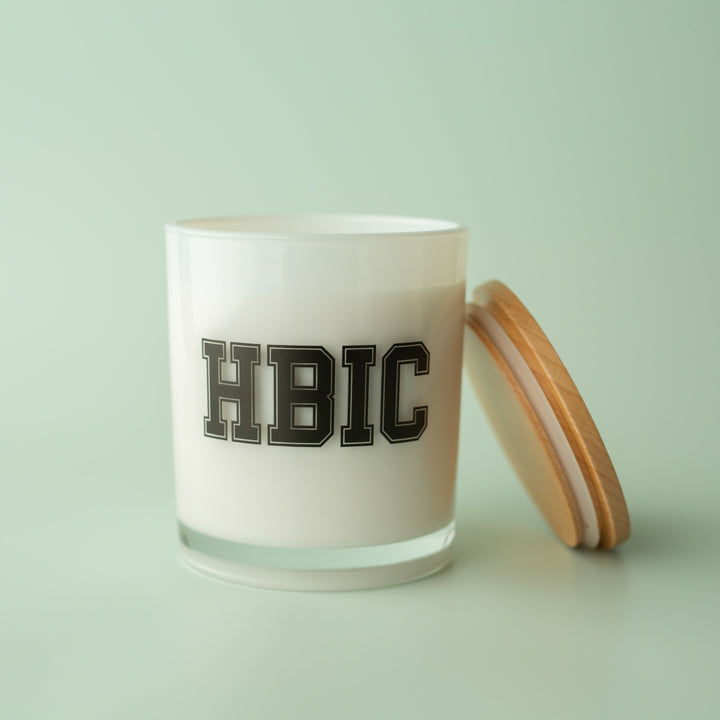 head bitch in charge candle