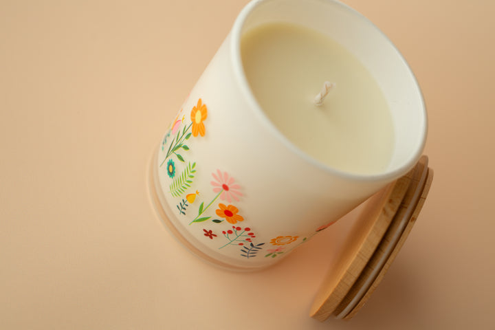 SPRING FLOWERS CANDLE