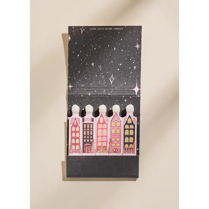 WINTER VILLAGE MATCHBOOK