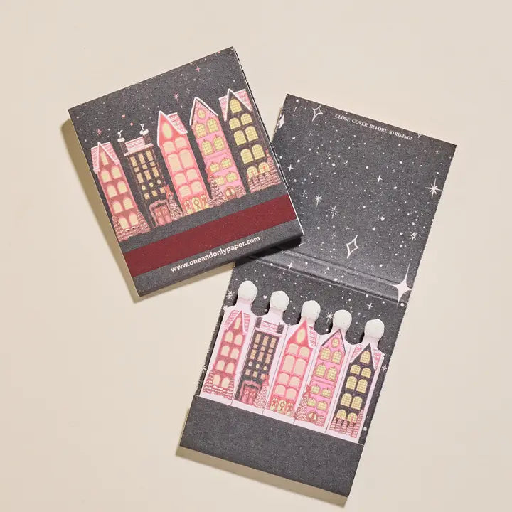 WINTER VILLAGE MATCHBOOK