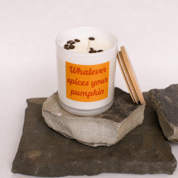 WHATEVER SPICES YOUR PUMPKIN CANDLE