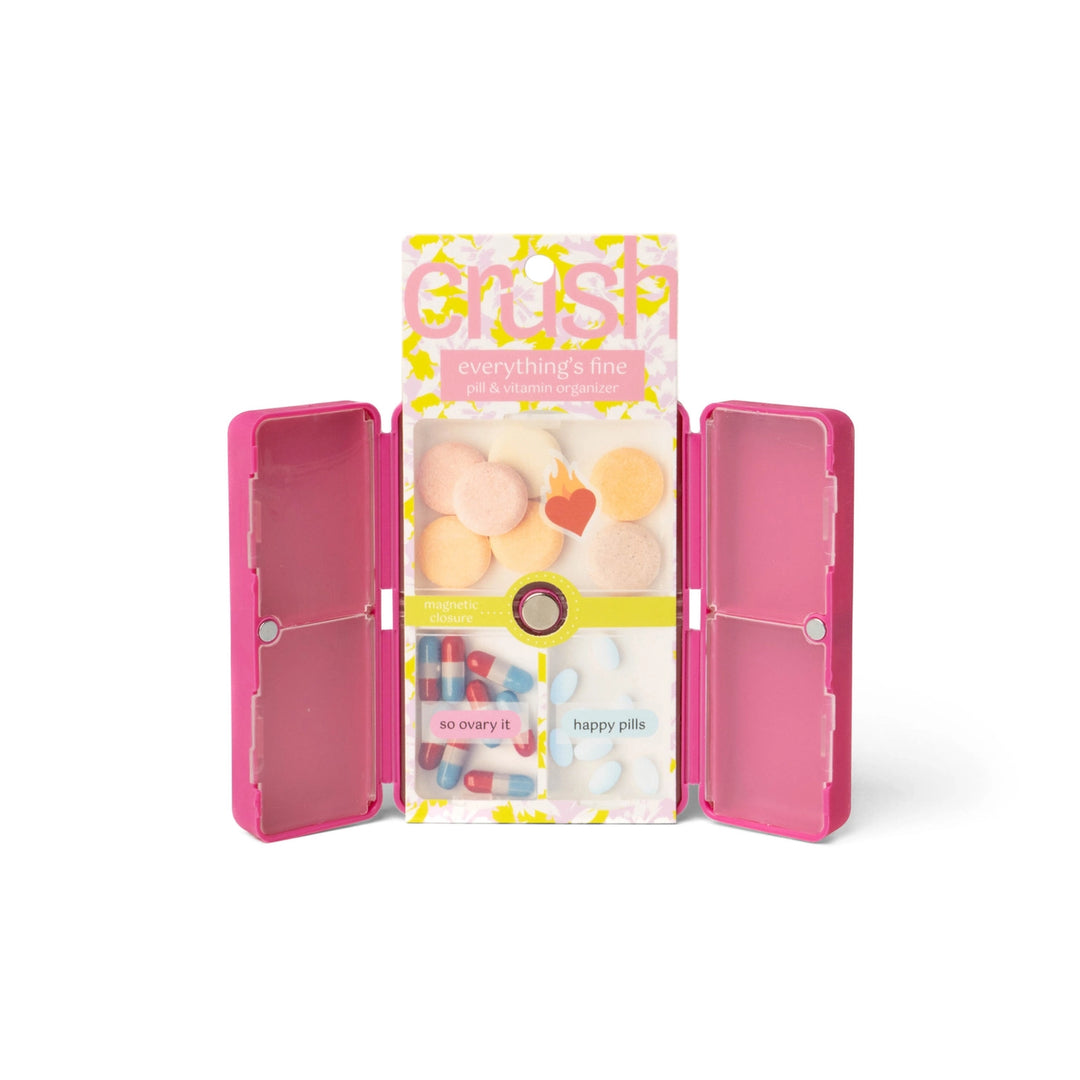 EVERYTHING'S FINE PILL & VITAMIN CASE