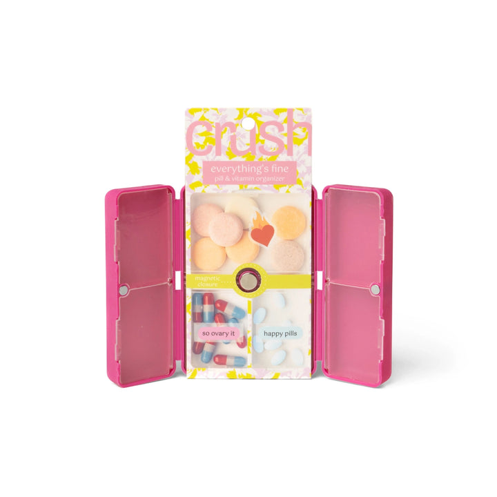 EVERYTHING'S FINE PILL & VITAMIN CASE
