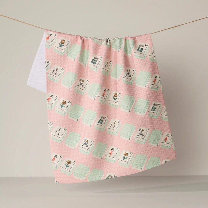 TILE PARADE TEA TOWEL