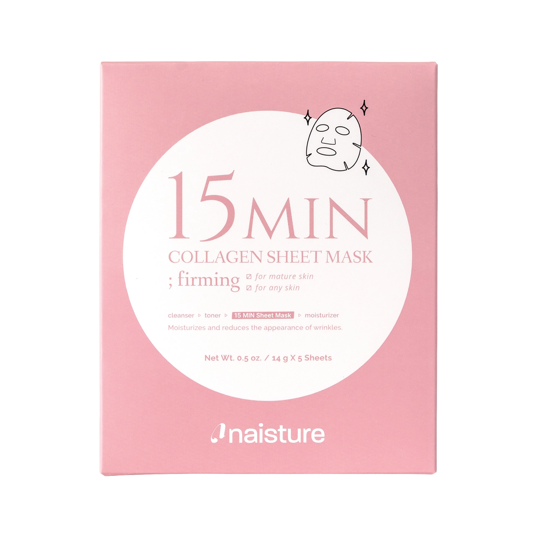 15 MIN COLLAGEN SHEET MASK-5 PC (FIRMING & HYDRATING)