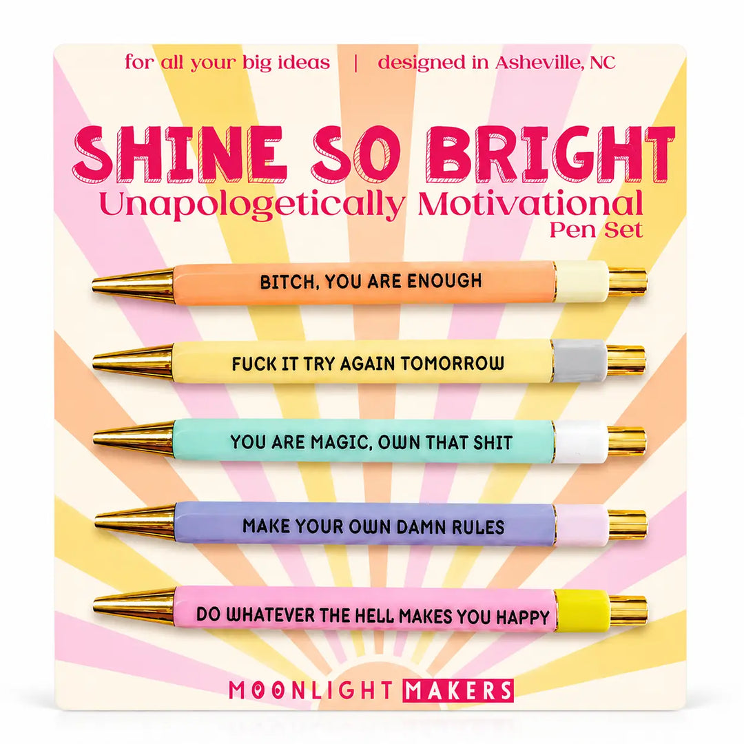 SHINE SO BRIGHT PEN SET