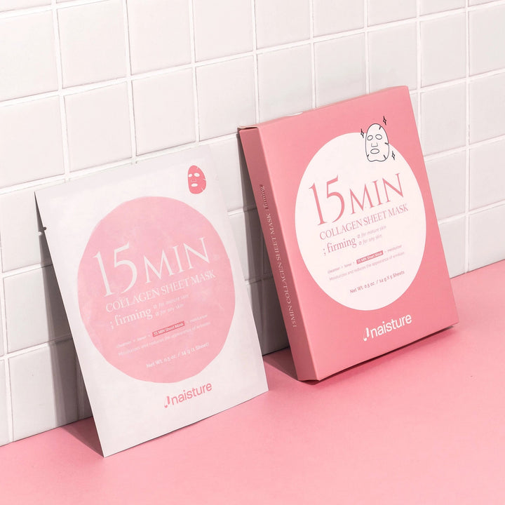 15 MIN COLLAGEN SHEET MASK-5 PC (FIRMING & HYDRATING)