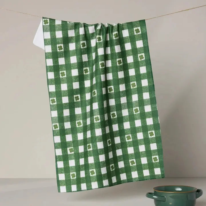 FORTUNATE GINGHAM TEA TOWEL