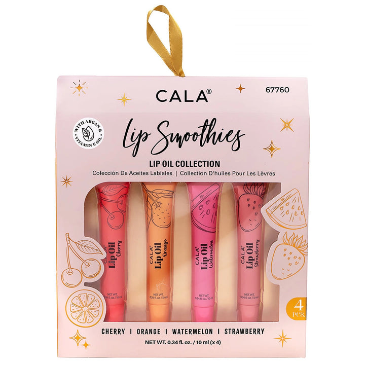 FRUITY SMOOTHIES LIP OILS- 4 PACK