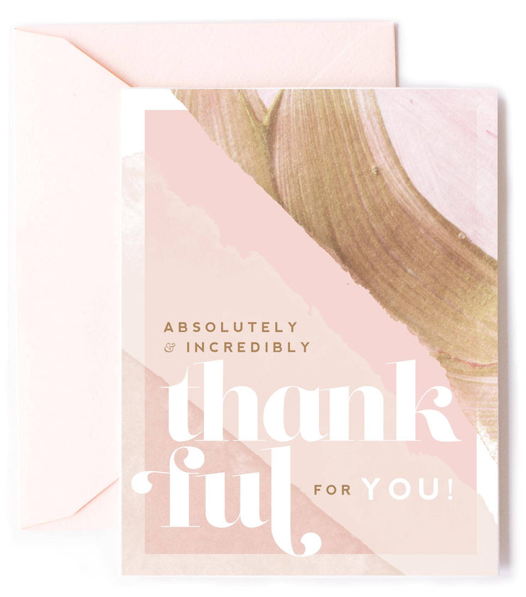 Thankful for YOU - Friendship & Thank You Card