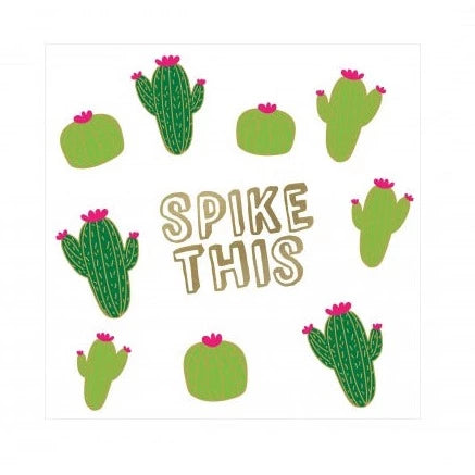 CACTUS BEVERAGE NAPKINS