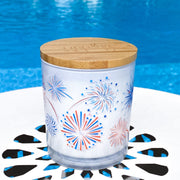 Fireworks Fourth of July Candle