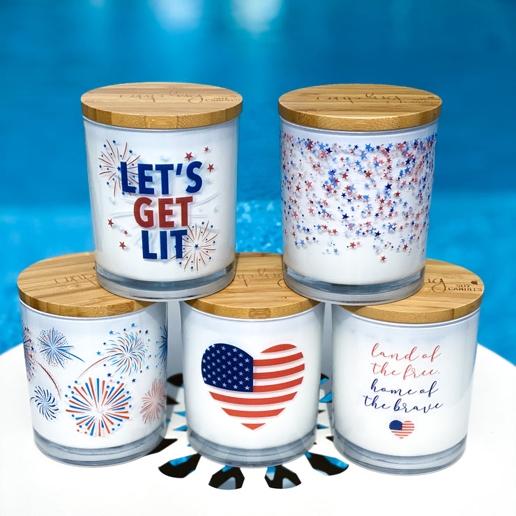 Fourth of July Collection Candles