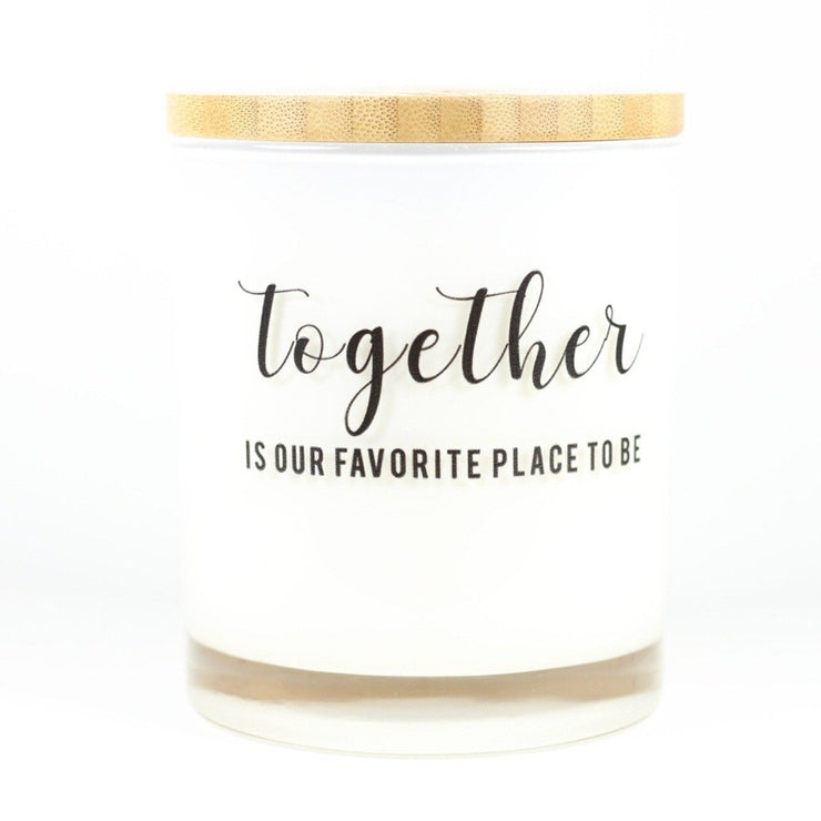 Together is Our Favorite Place to Be Candle