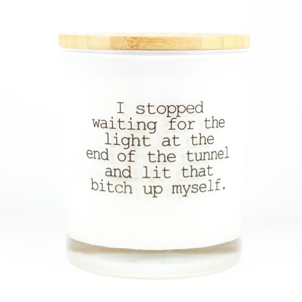 Lit that B Up Myself Candle
