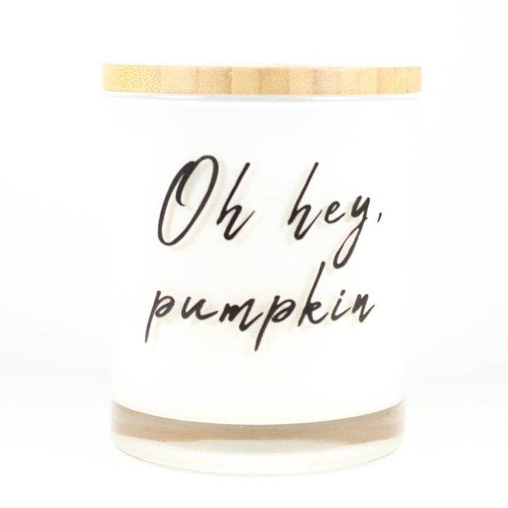 Oh Hey, Pumpkin Candle