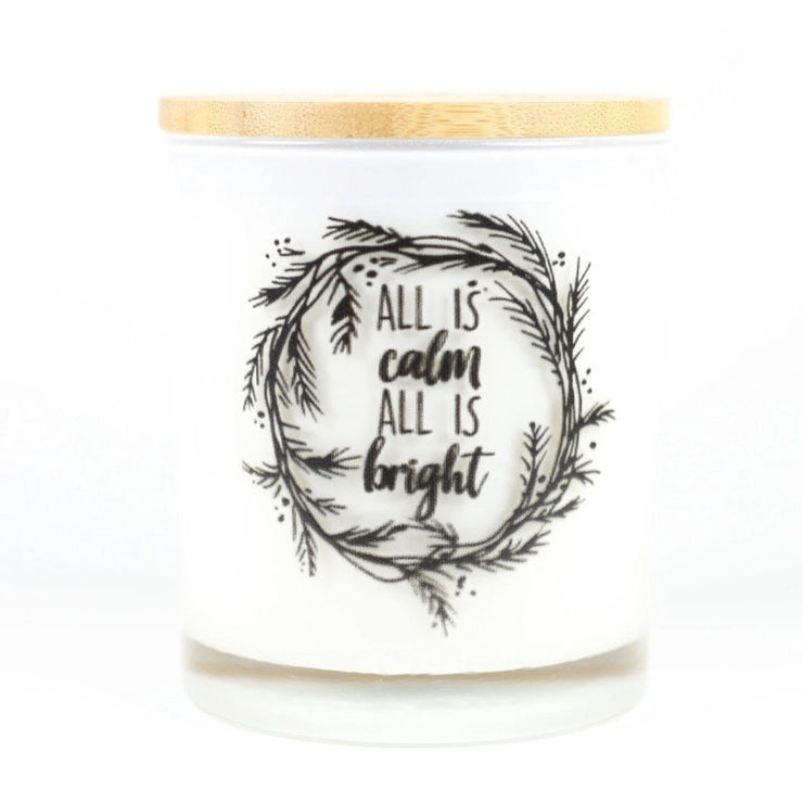 All Is Calm, All Is Bright Candle