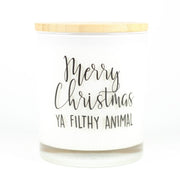 Merry Christmad Ya Filthy Animal Candle