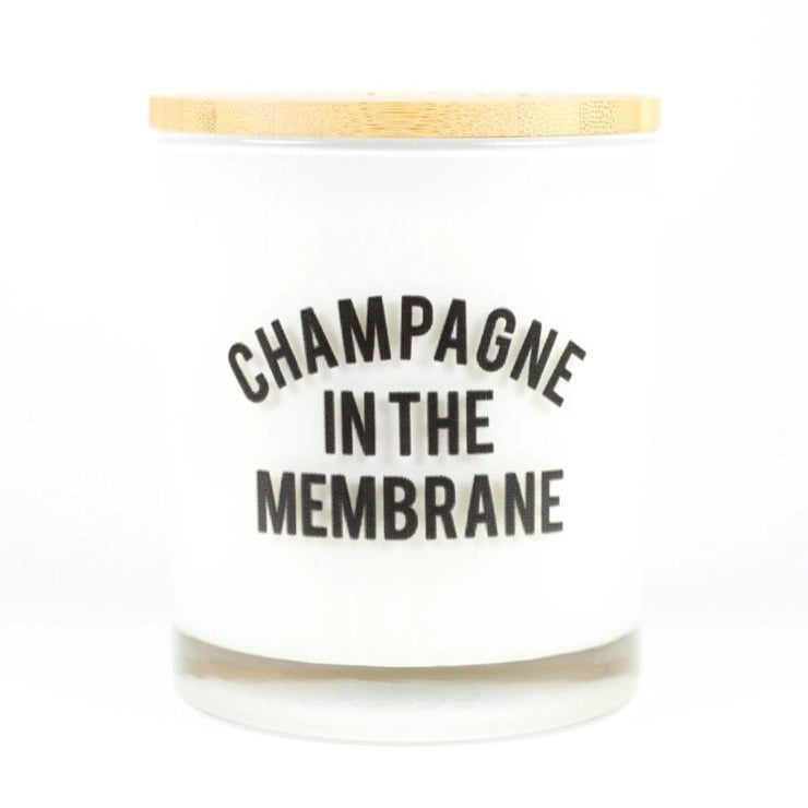 Champagne In The Membrane Candle