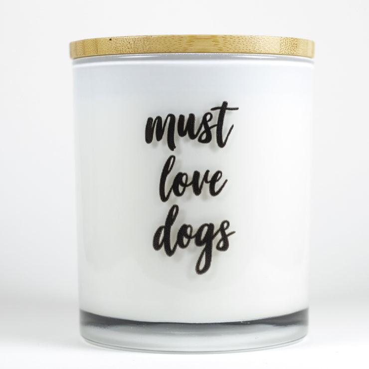 Must Love Dogs Candle