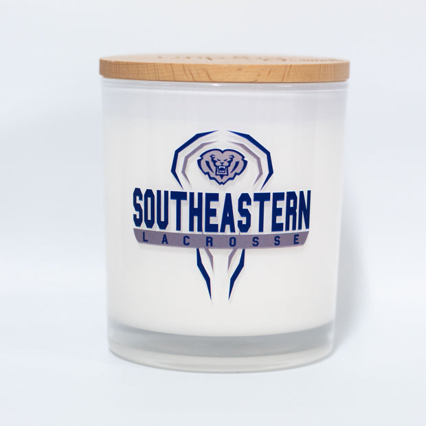 HSE lacrosse stick candle