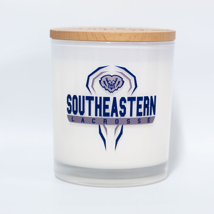 HSE lacrosse stick candle