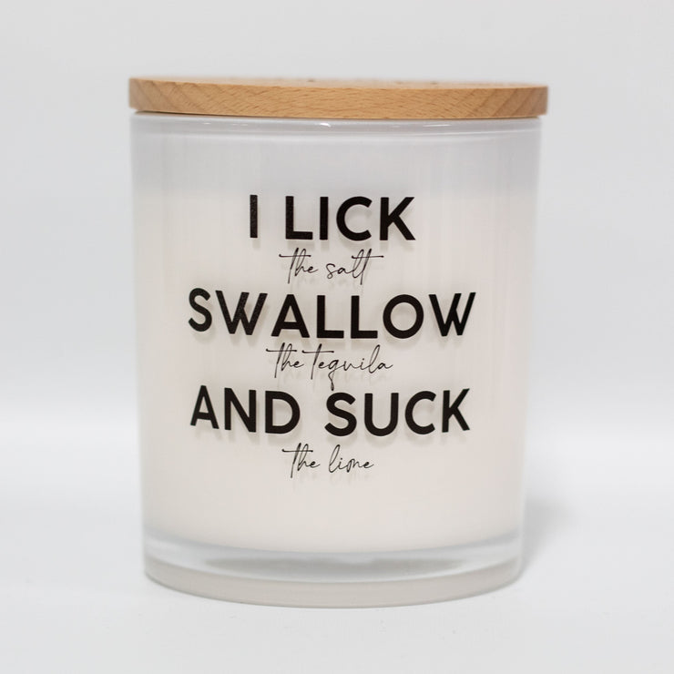 I lick candle