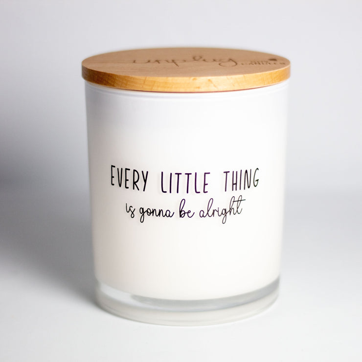 EVERY LITTLE THING PRINTED CANDLE