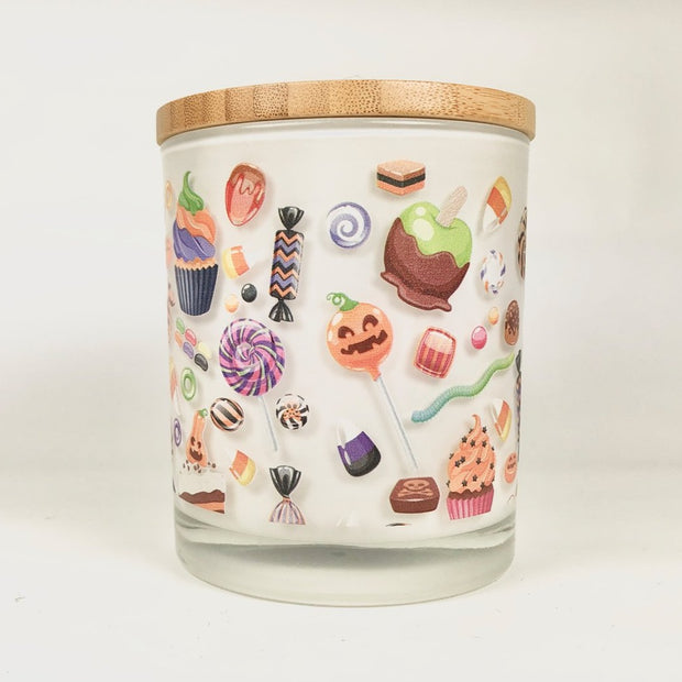 Halloween Candy Candle