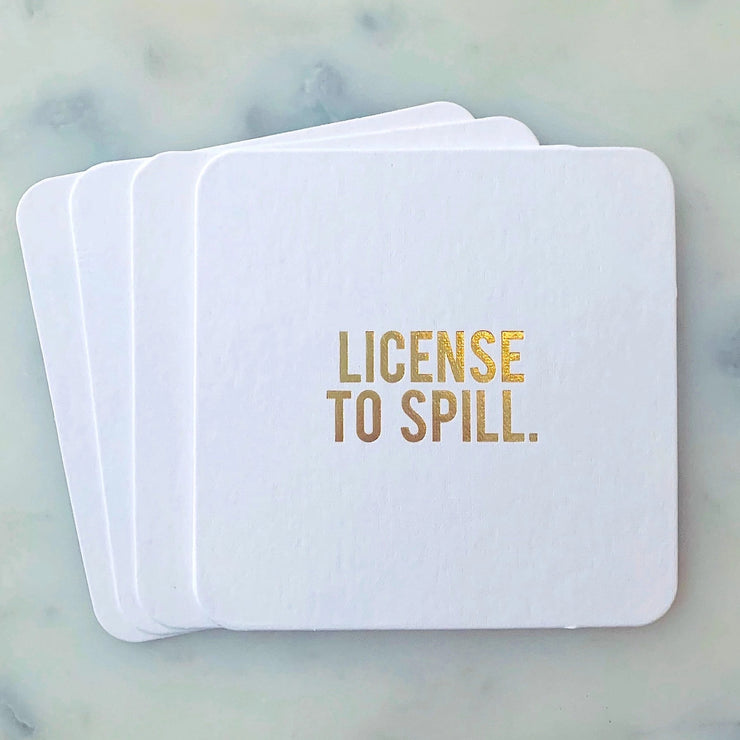 LICENSE TO SPILL COASTERS