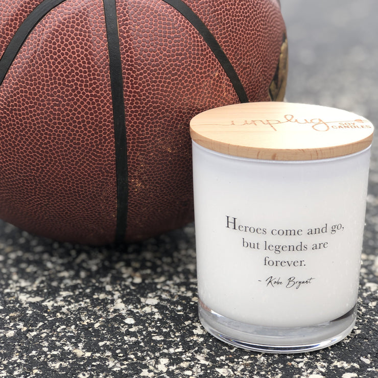 Legends are Forever Kobe Bryant Candle