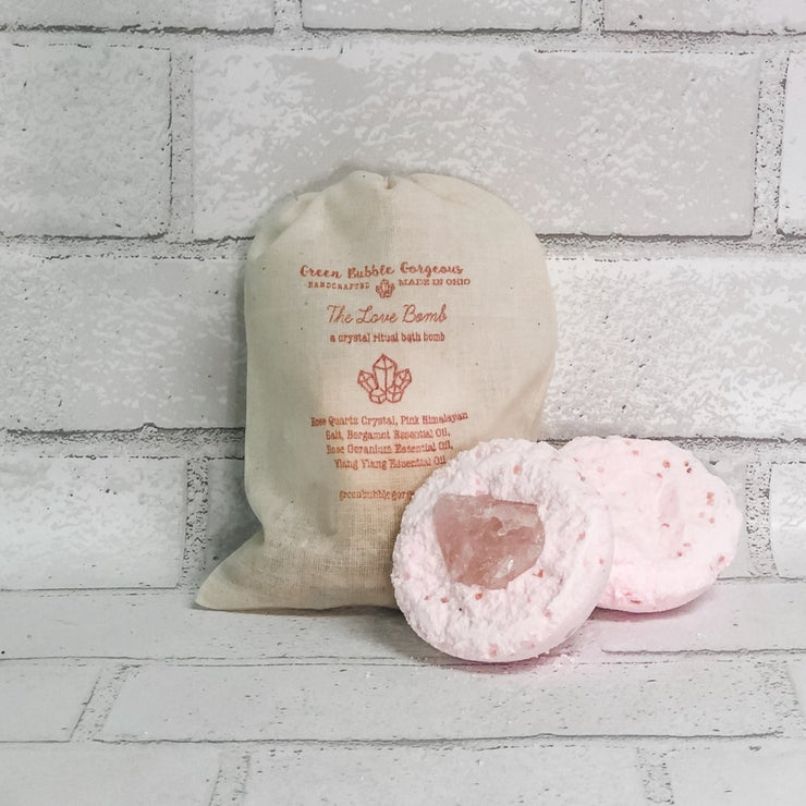 LOVE CRYSTAL BATH BOMB