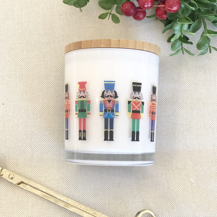 Nutcrackers Christmas Holiday Candle